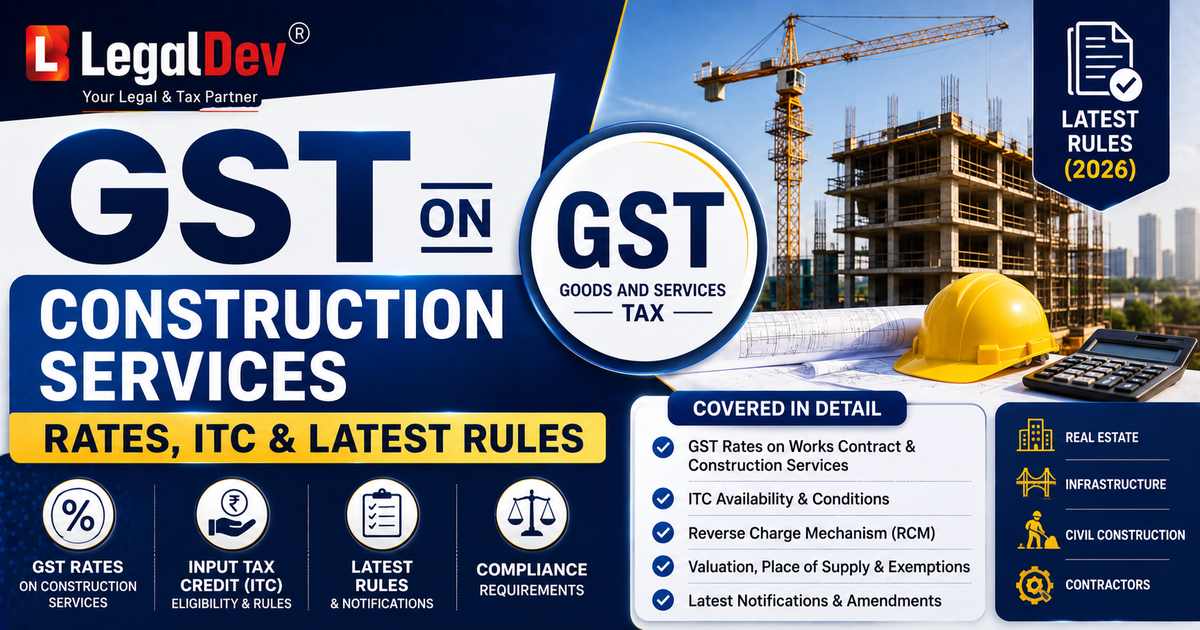 GST on Construction Services